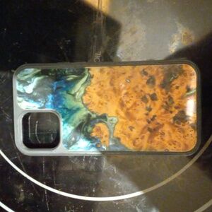 Carved iPhone 12 One of a kind phone case.  It's not just protection- it's art!